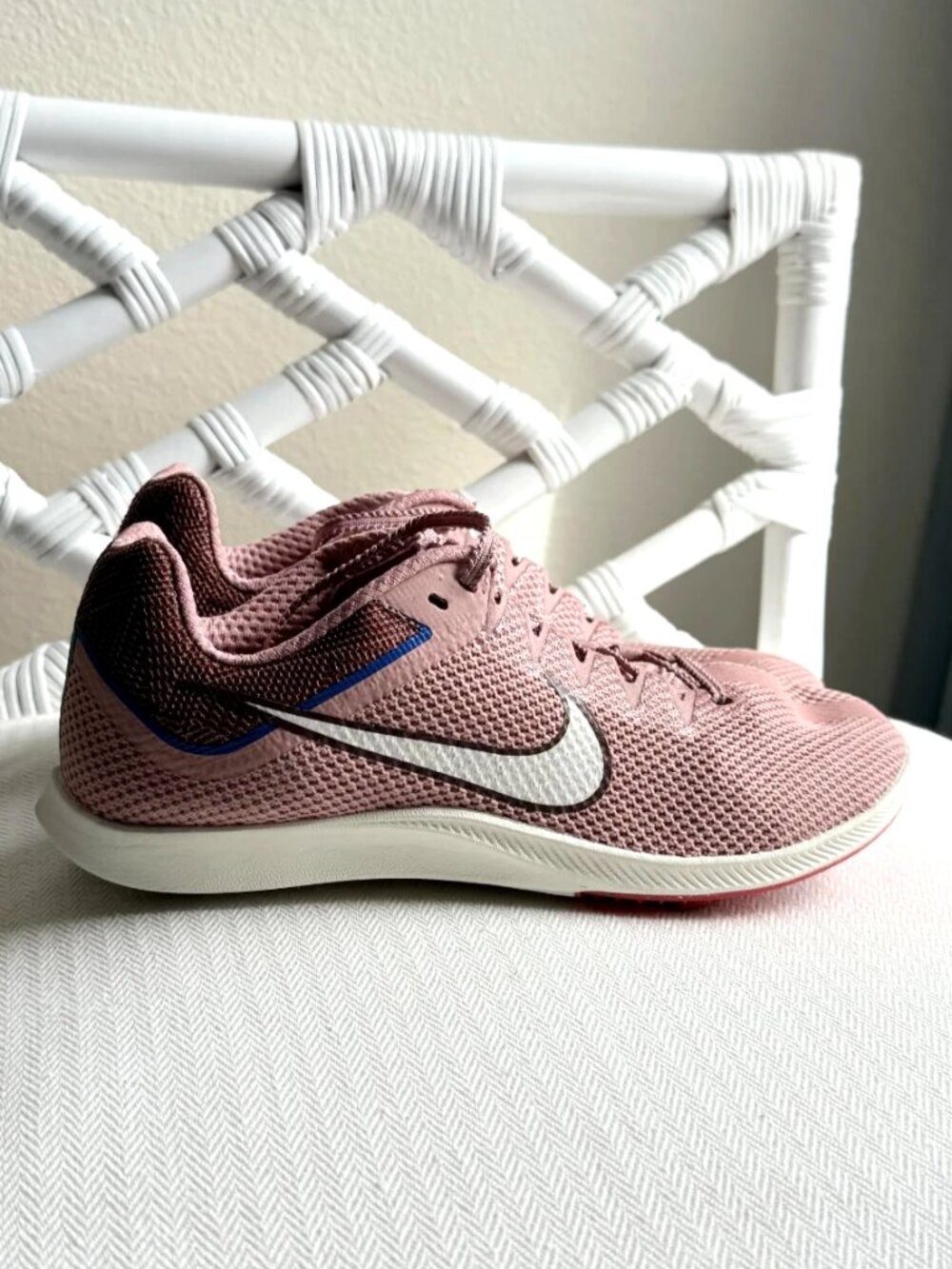 Nike Zoom Rival Distance Track Spikes Pink Teal HQ3493-600 Men 8.5 / Women 10